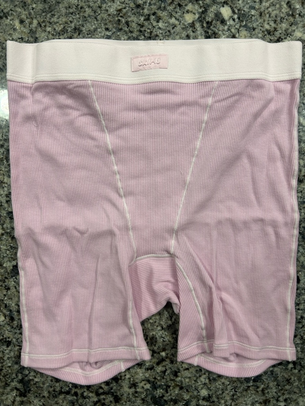 SKIMS Cotton Rib 3-Pack Boxer - Picture 4 of 5